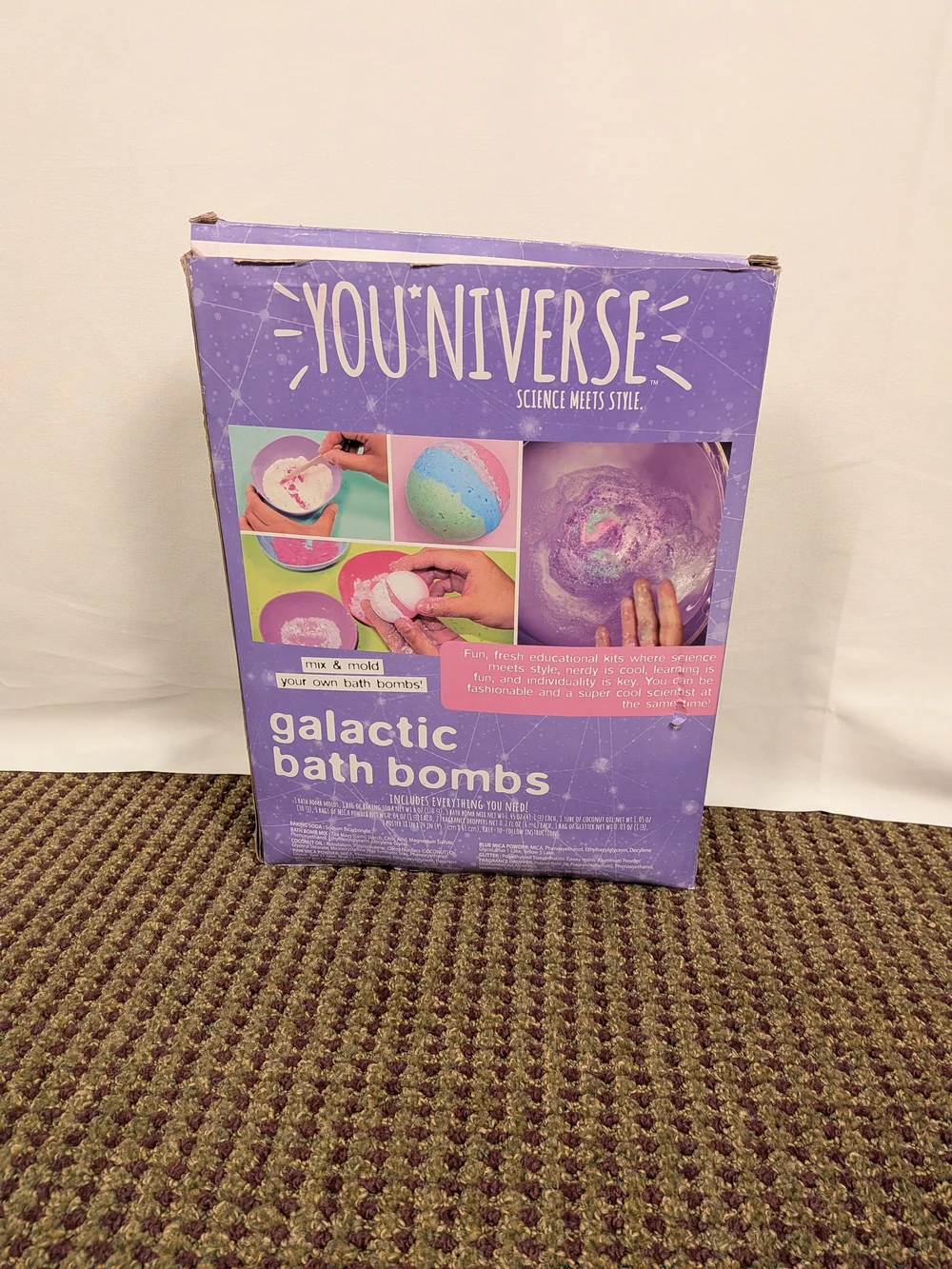YOU*NIVERSE Galactic Bath Bombs DIY craft kit